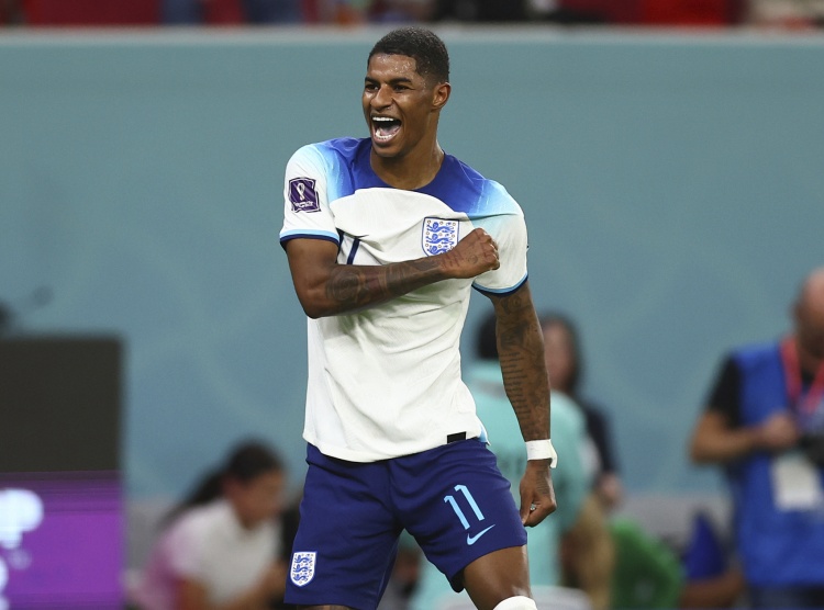 场英格兰比, 他的潜力, 拉什福德在 场英格兰比, 他的潜力, 拉什福德在